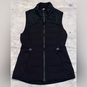 Lululemon Down For It All Goose Down Filled Vest Gilet Women’s 8 Active Stretch